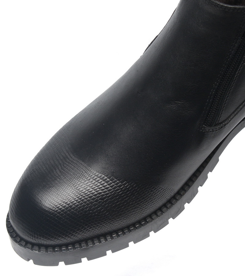 мужские ботинки натуральная кожа / натуральный мех corvetto