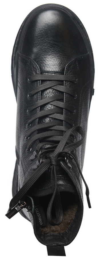 мужские ботинки натуральная кожа / шерсть corvetto