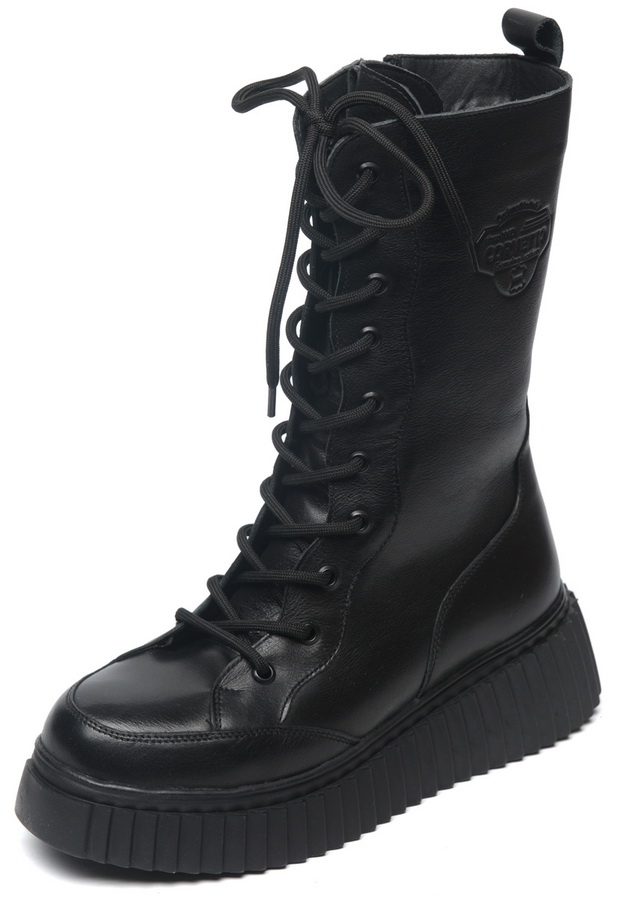 женские сапоги натуральная кожа / шерсть corvetto италия