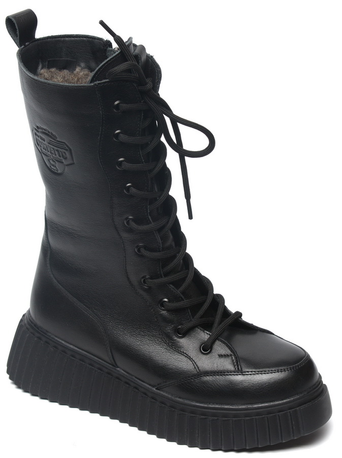 женские сапоги натуральная кожа / шерсть corvetto италия