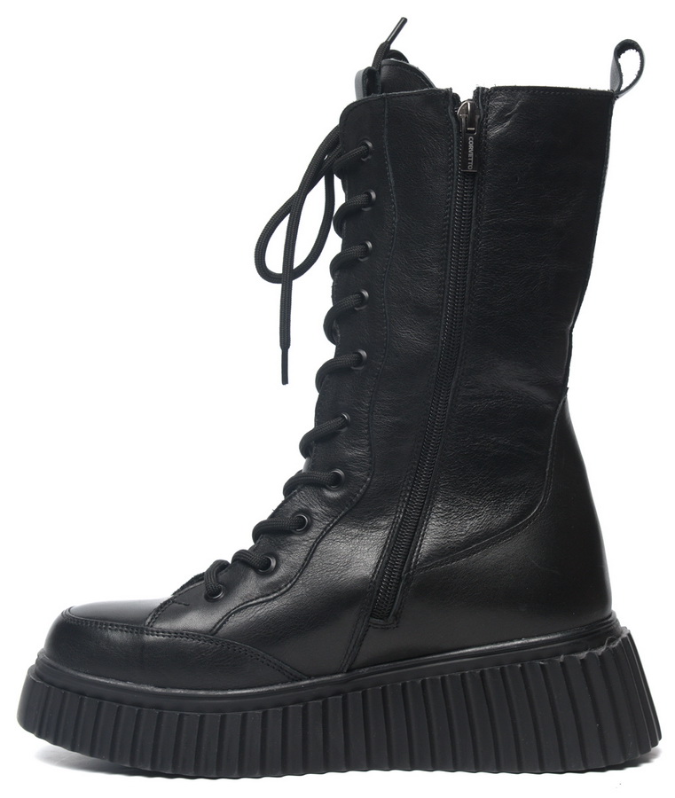 женские сапоги натуральная кожа / шерсть corvetto италия