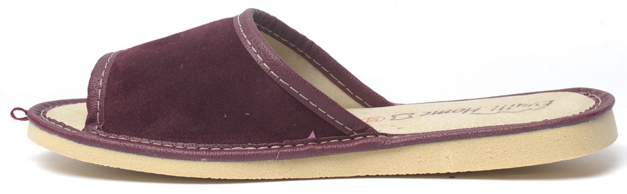 женские тапочки натуральная кожа (замша) evalli 