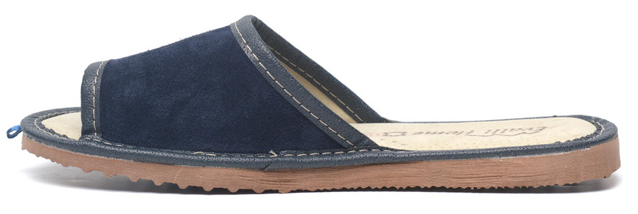 женские тапочки натуральная кожа (замша) evalli 