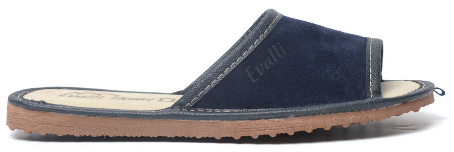 женские тапочки натуральная кожа (замша) evalli 