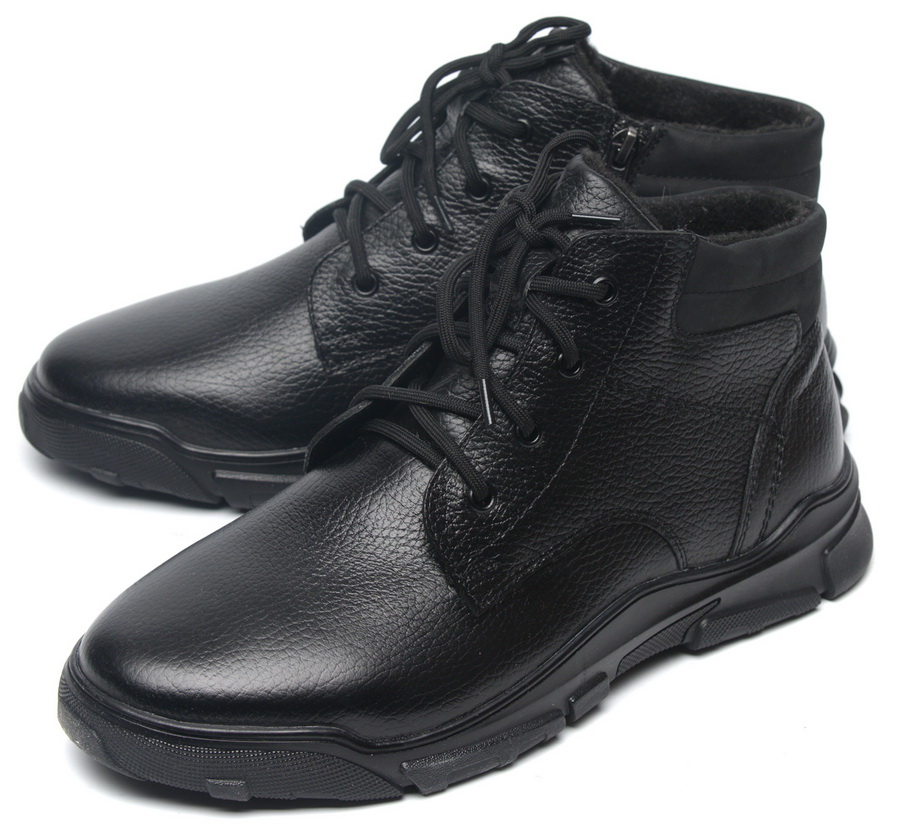 мужские ботинки натуральная кожа / шерсть марко беларусь