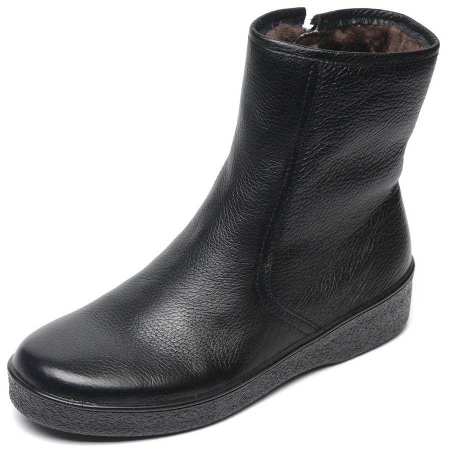 мужские сапоги натуральная кожа / натуральный мех + шерсть марко беларусь