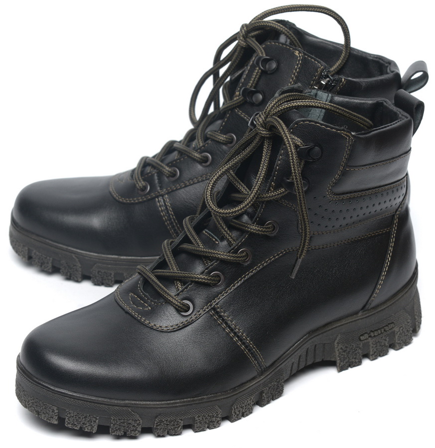 мужские ботинки натуральная кожа / шерсть росвест россия