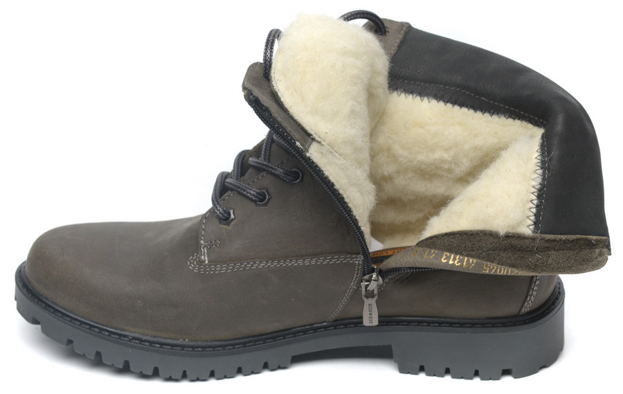 мужские ботинки натуральная кожа / шерсть росвест россия