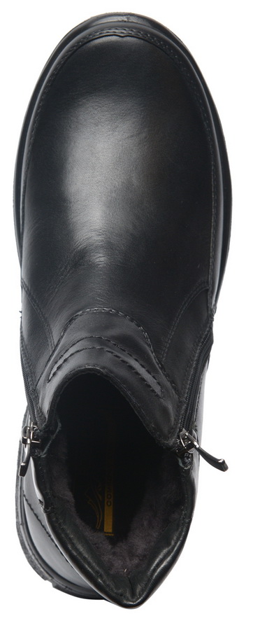 мужские ботинки натуральная кожа/ натуральный мех росвест россия