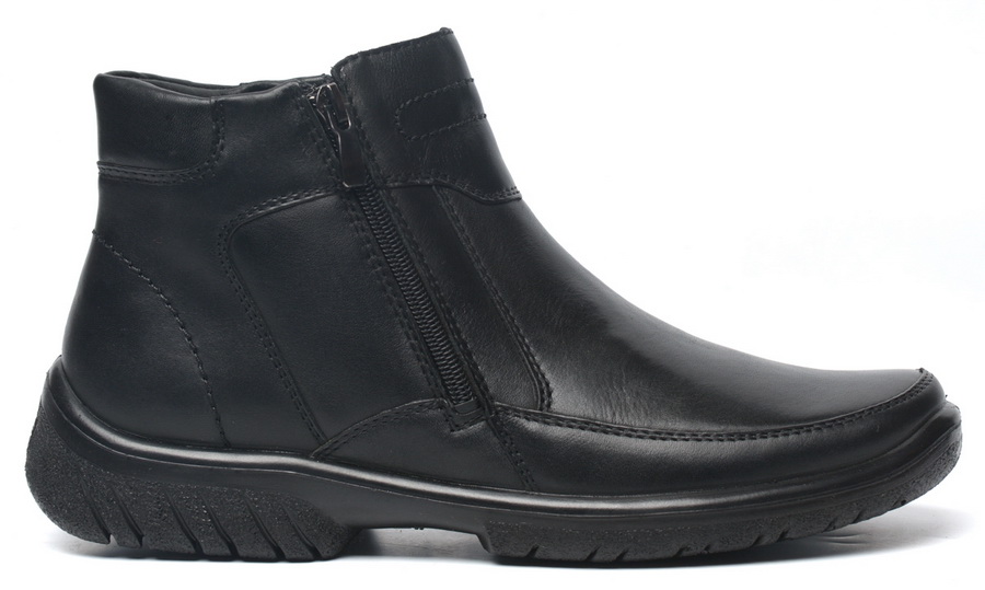 мужские ботинки натуральная кожа/ натуральный мех росвест россия