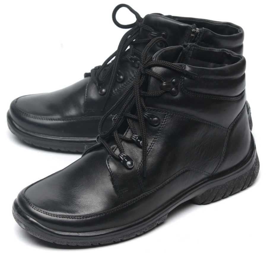 мужские ботинки натуральная кожа / шерсть росвест россия