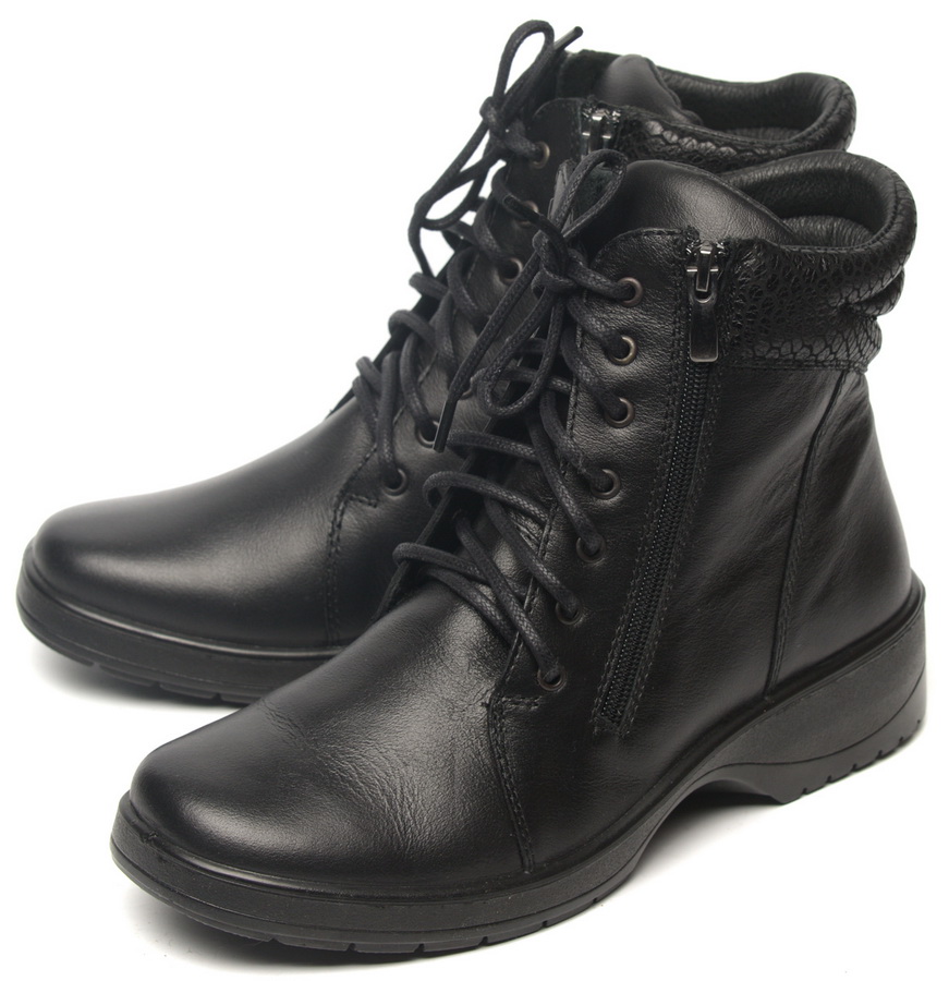 женские ботинки натуральная кожа / шерсть росвест россия