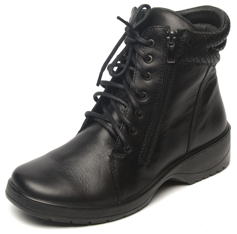 женские ботинки натуральная кожа / шерсть росвест россия