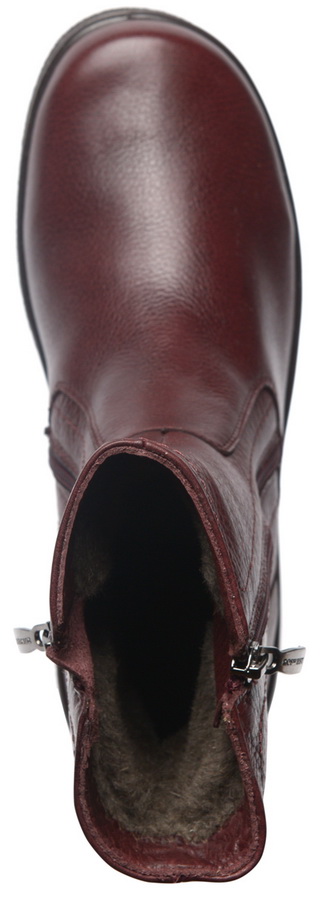 женские полусапоги натуральная кожа / шерсть росвест россия