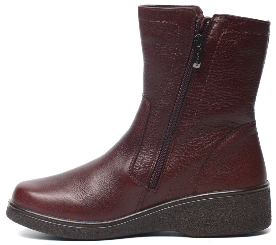 женские полусапоги натуральная кожа / шерсть росвест россия