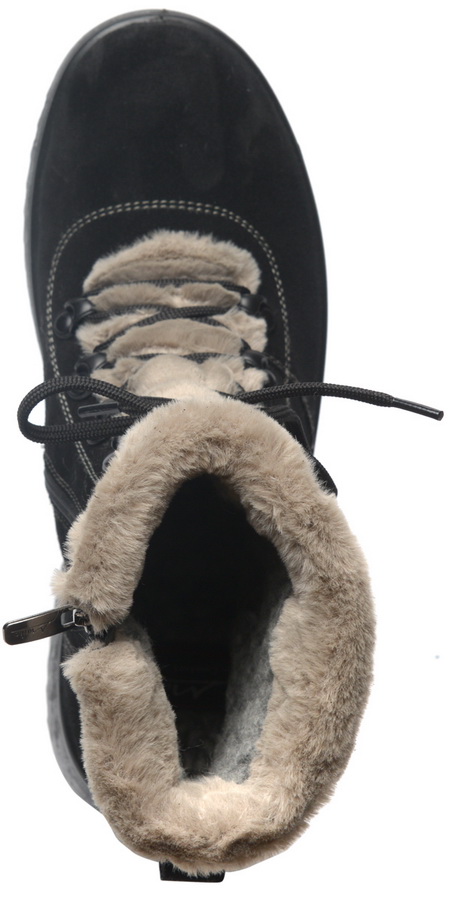 женские ботинки натуральная кожа (велюр) / шерсть марко беларусь