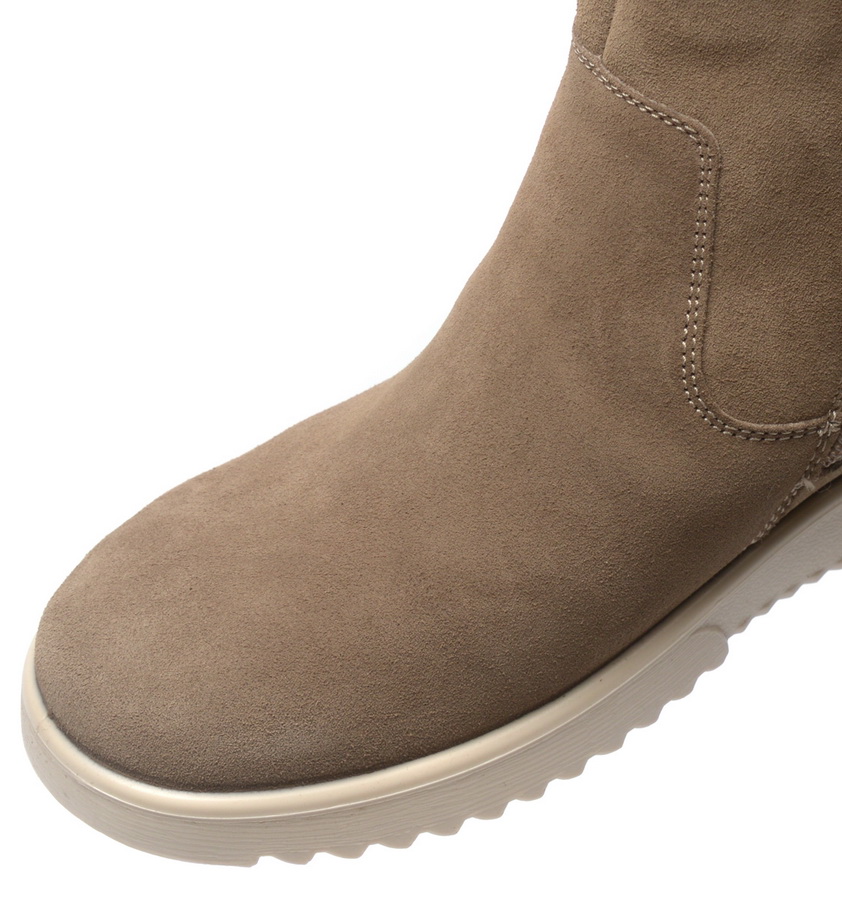 женские ботинки натуральная кожа (велюр) / шерсть марко беларусь