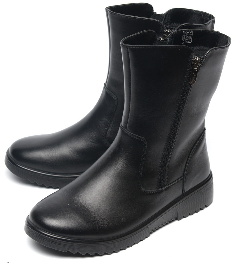 женские полусапоги натуральная кожа / шерсть марко беларусь