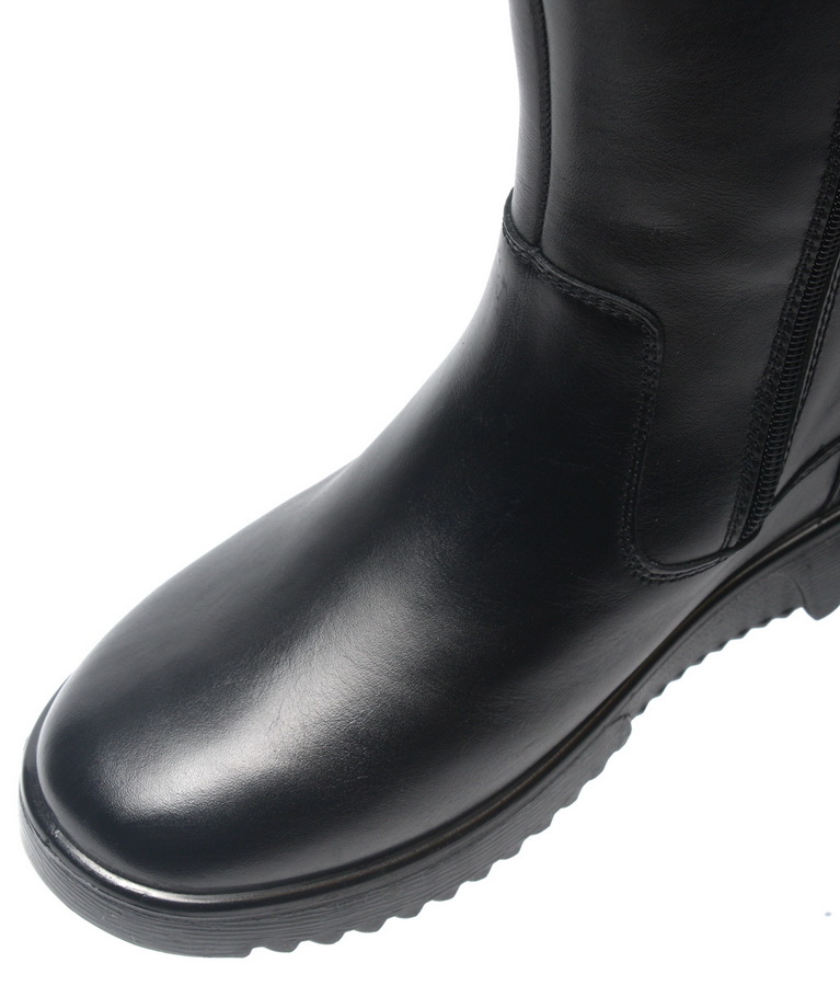 женские полусапоги натуральная кожа / шерсть марко беларусь