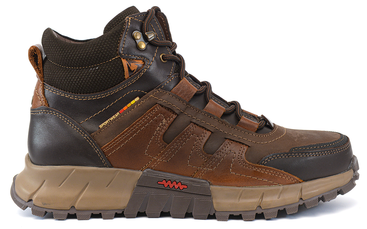 мужские кроссовки натуральная кожа / шерсть corvetto