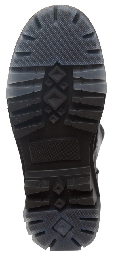 мужские берцы на молнии натуральная кожа / шерсть corvetto