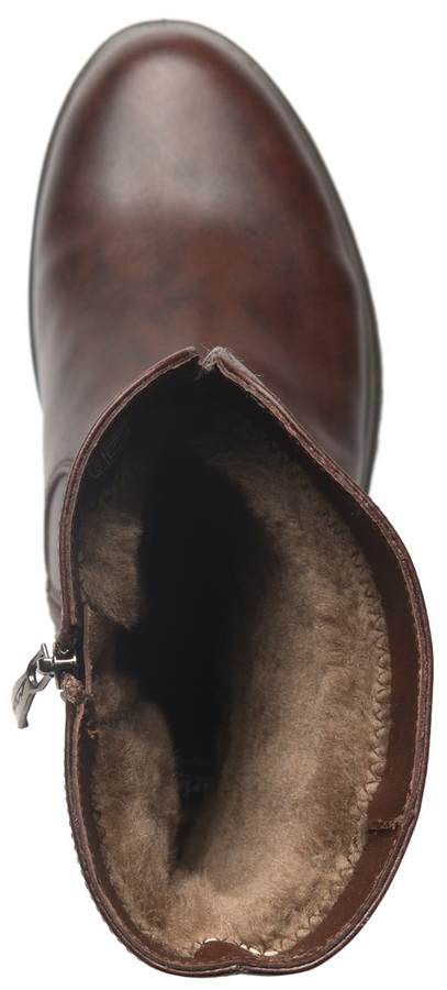 женские сапоги натуральная кожа / шерсть марко беларусь