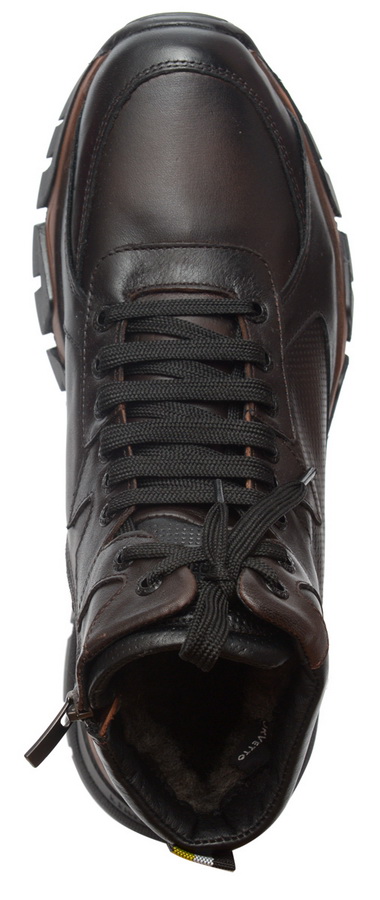 мужские кроссовки натуральная кожа / шерсть corvetto