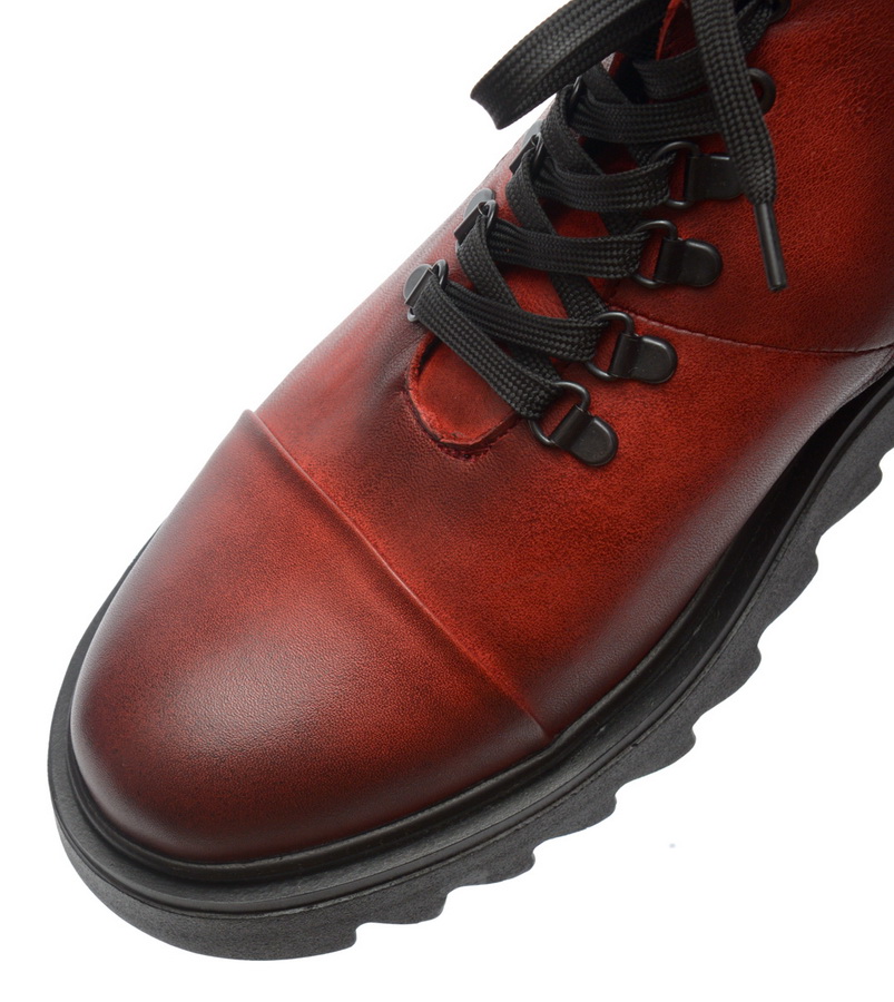 мужские ботинки натуральная кожа / натуральный мех corvetto