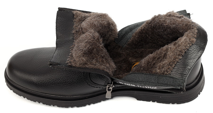 мужские ботинки натуральная кожа / шерсть росвест россия