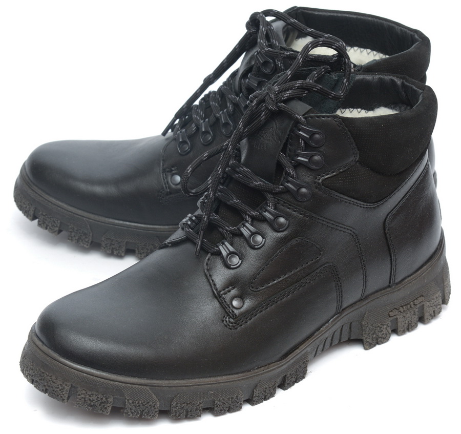 мужские ботинки натуральная кожа / шерсть росвест россия