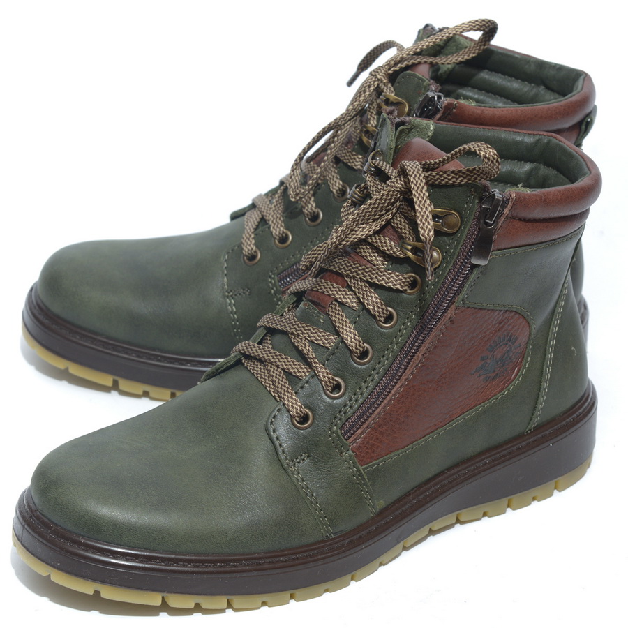 мужские ботинки натуральная кожа / шерсть росвест россия