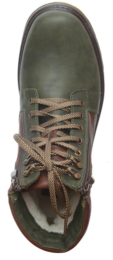 мужские ботинки натуральная кожа / шерсть росвест россия