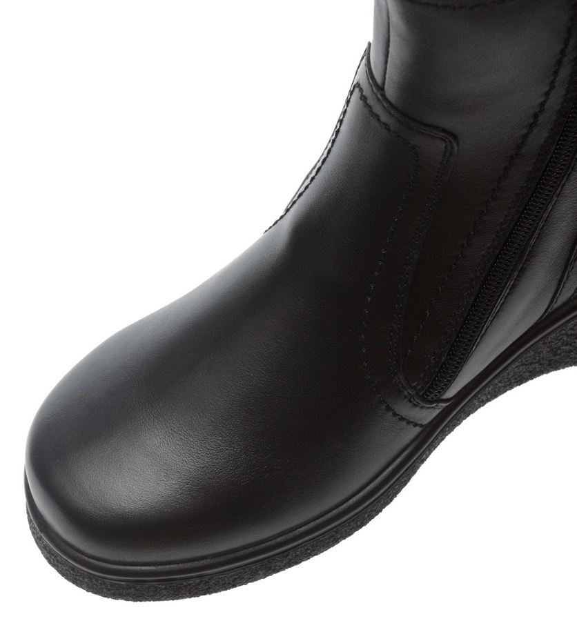 женские полусапоги натуральная кожа / шерсть росвест россия