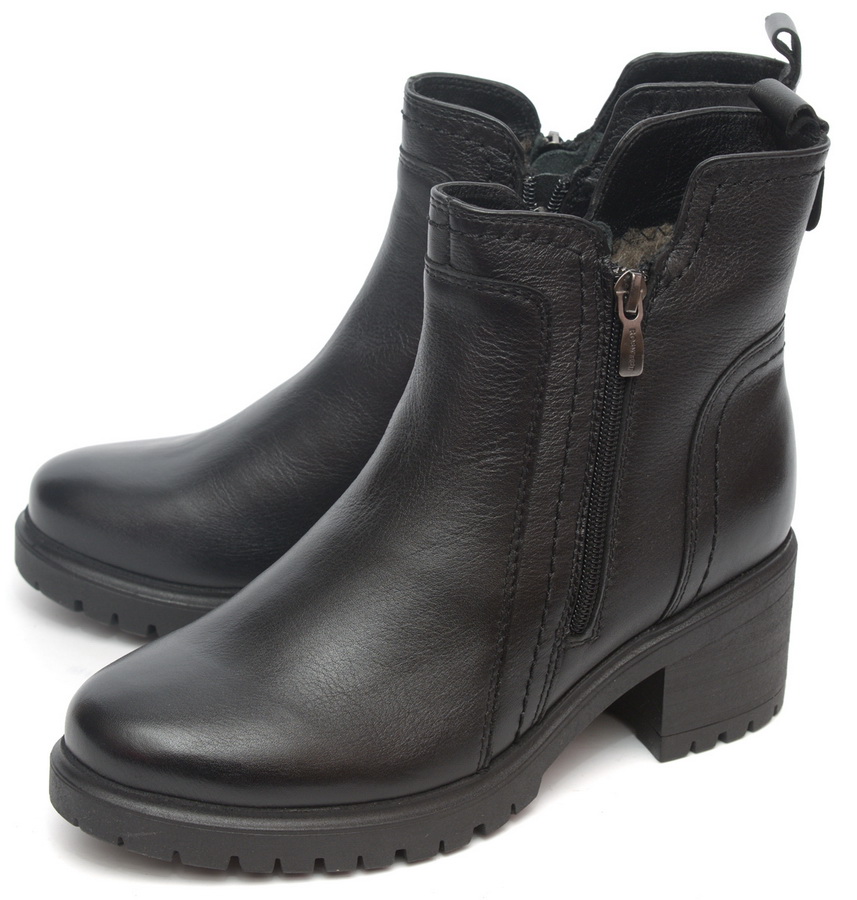 женские полусапоги натуральная кожа / шерсть росвест россия