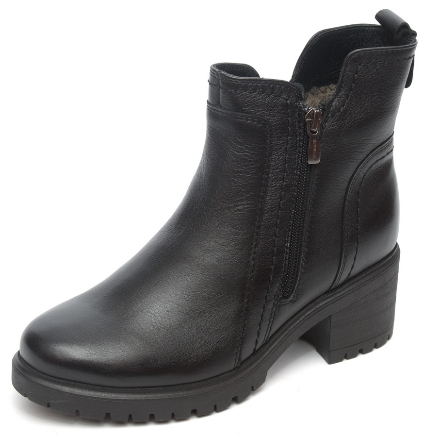 женские полусапоги натуральная кожа / шерсть росвест россия