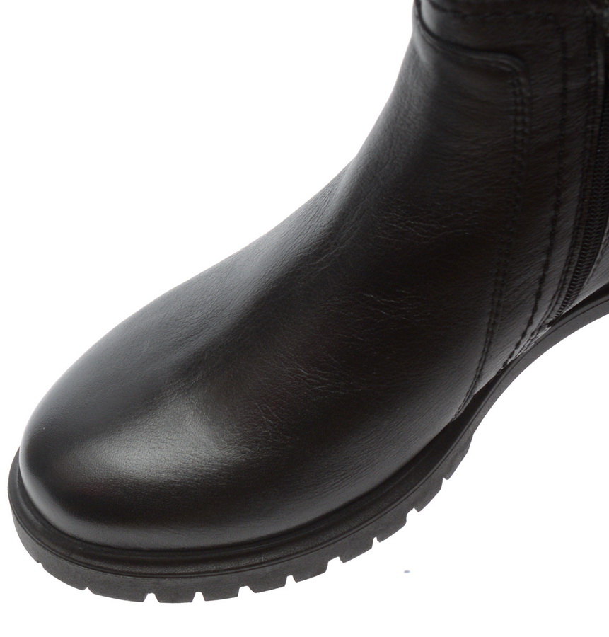 женские полусапоги натуральная кожа / шерсть росвест россия