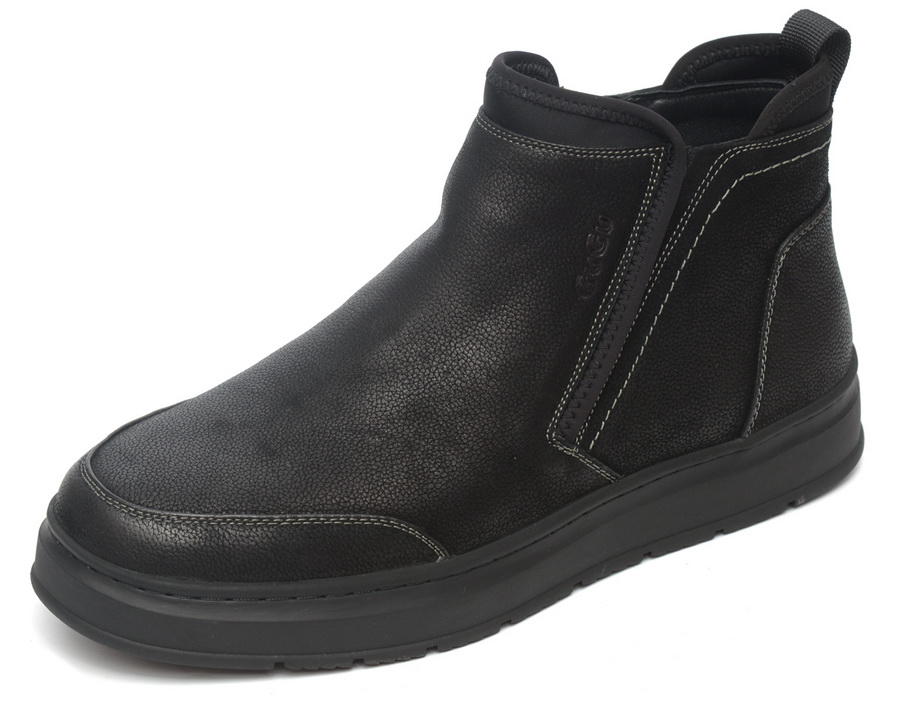 мужские ботинки натуральная кожа / натуральный мех gugu германия