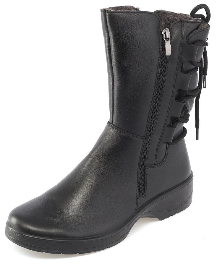 женские сапоги натуральная кожа / шерсть росвест россия