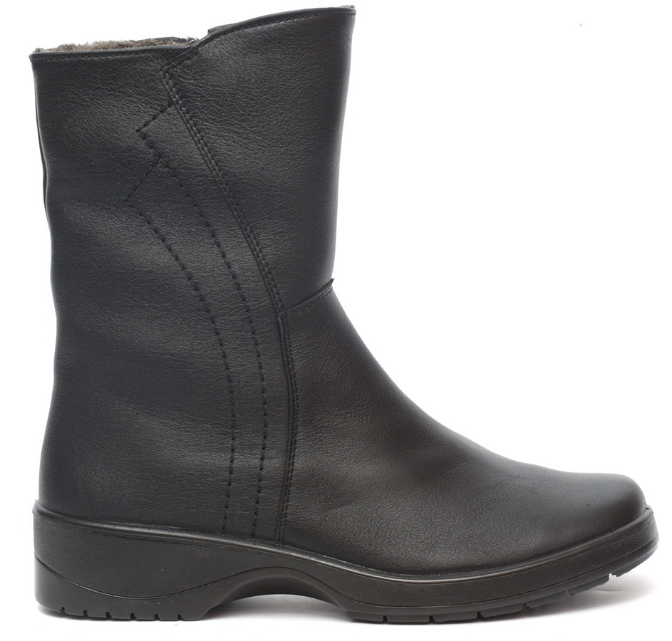 женские сапоги натуральная кожа / шерсть росвест россия