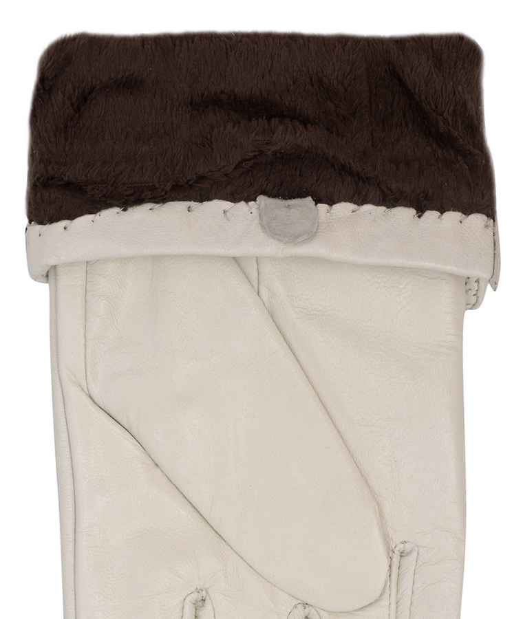 женские перчатки овечья кожа / флис gsg