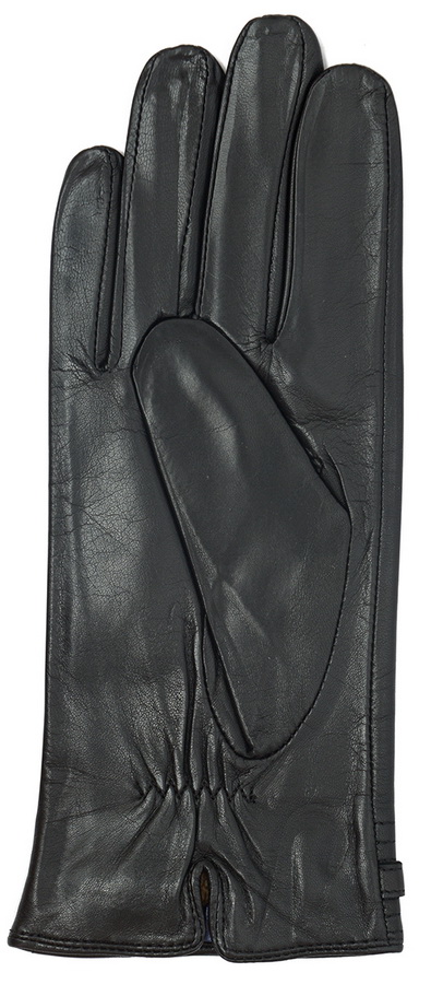 женские перчатки кожа ягненка / шерсть 