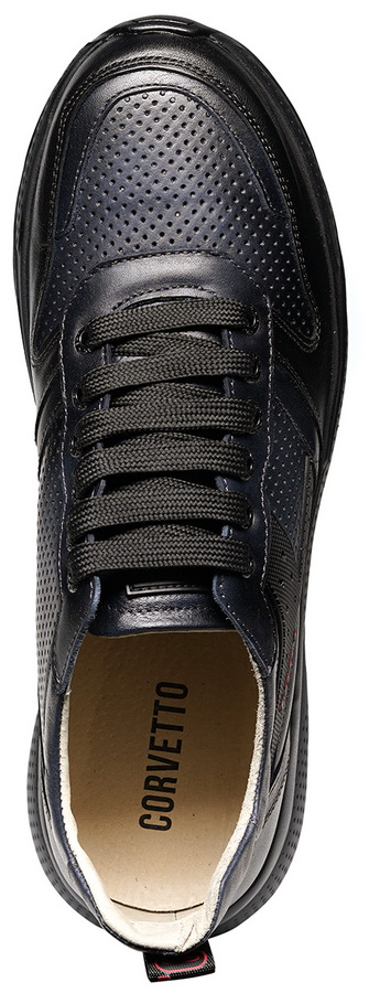 мужские кроссовки натуральная кожа corvetto италия