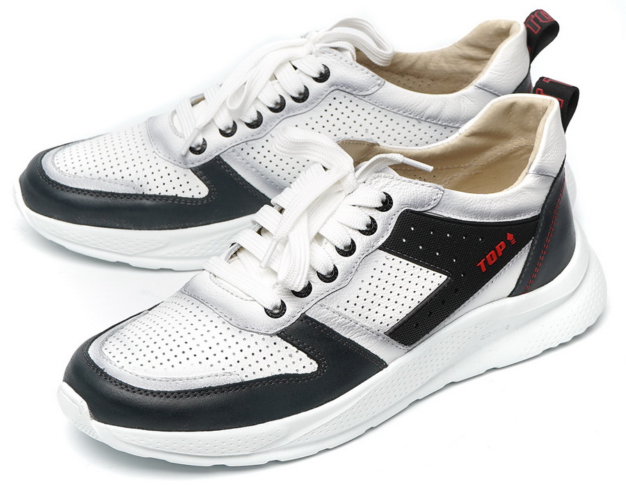 мужские кроссовки натуральная кожа corvetto италия