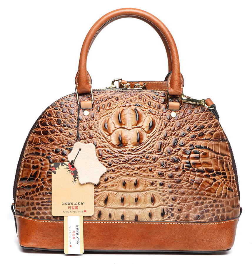 женская сумка натуральная кожа  kiki lok корея