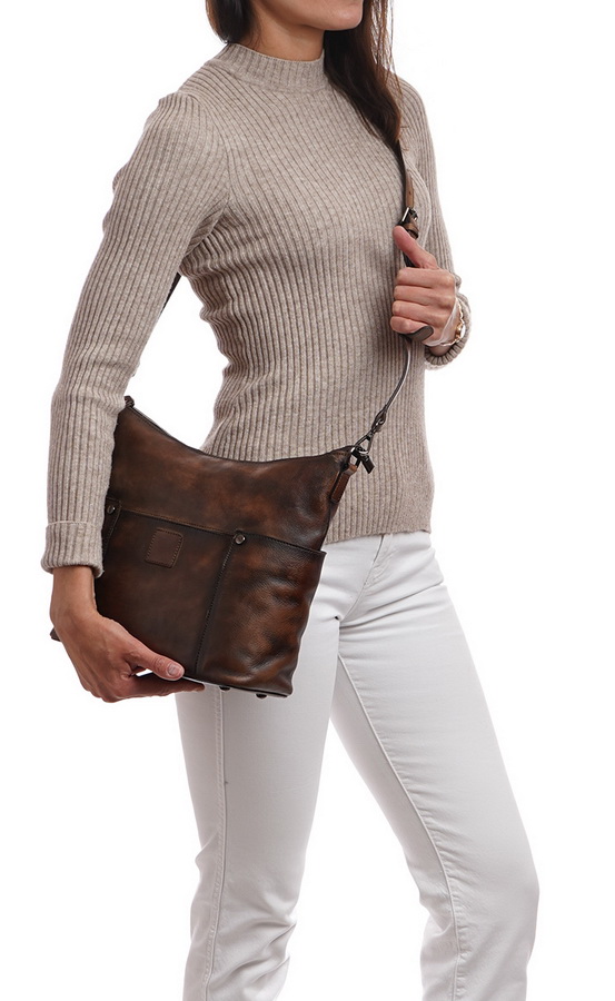 женская сумка натуральная кожа  kiki lok корея