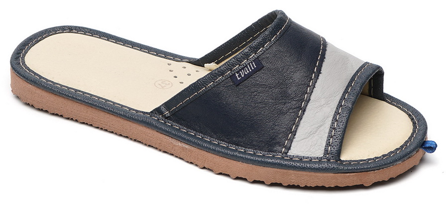 женские тапочки натуральная кожа evalli 