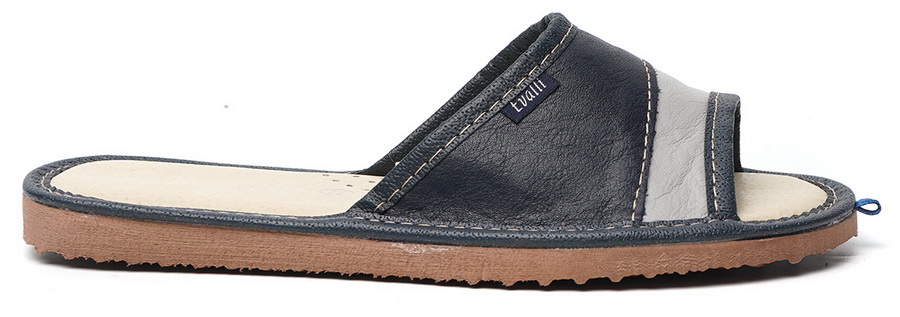 женские тапочки натуральная кожа evalli 