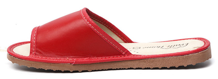 женские тапочки натуральная кожа evalli 