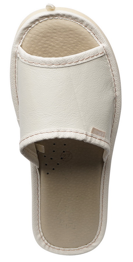 женские тапочки натуральная кожа evalli 