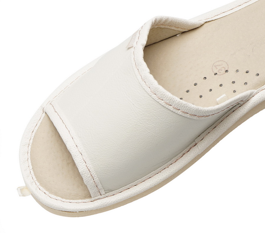 женские тапочки натуральная кожа evalli 